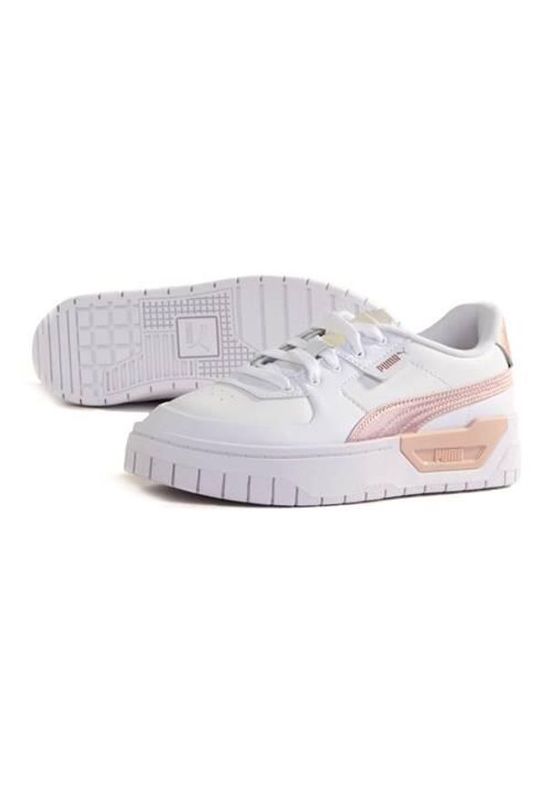 Buty do chodzenia męskie Puma Cali Dream Shiny Pack JR. Kolor: biały. Materiał: syntetyk, materiał. Sport: turystyka piesza