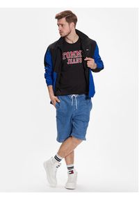 Tommy Jeans T-Shirt Essential DM0DM16405 Czarny Regular Fit. Kolor: czarny. Materiał: bawełna
