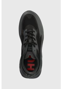 Hugo - HUGO sneakersy Leon kolor szary 50503044. Nosek buta: okrągły. Zapięcie: sznurówki. Kolor: szary. Materiał: guma #2