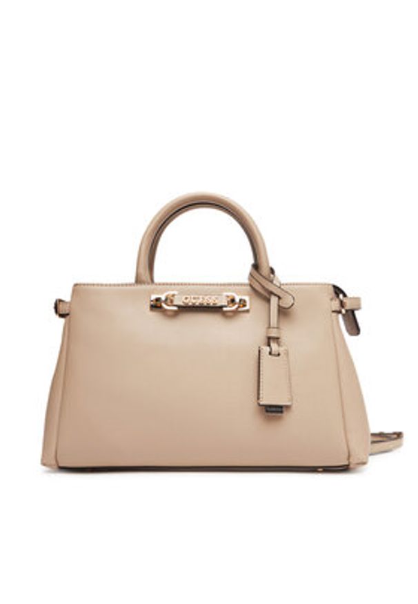 Guess Torebka Lefia HWBG96 44060 Beżowy. Kolor: beżowy. Materiał: skórzane
