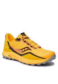 Saucony Buty do biegania Peregrine 12 S20737-16 Żółty. Kolor: żółty. Materiał: materiał #4