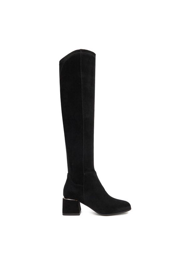 Jenny - JENNY Kozaki CEO-HY2403-1 Czarny. Kolor: czarny. Materiał: materiał