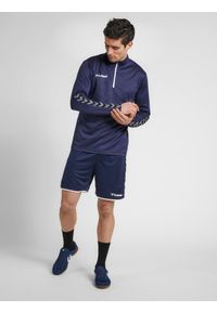 Hummel bluza sportowa na trening hml Authentic Half Zip Sweatshirt r. 2XLHummel. Kolor: niebieski. Materiał: materiał. Sport: fitness