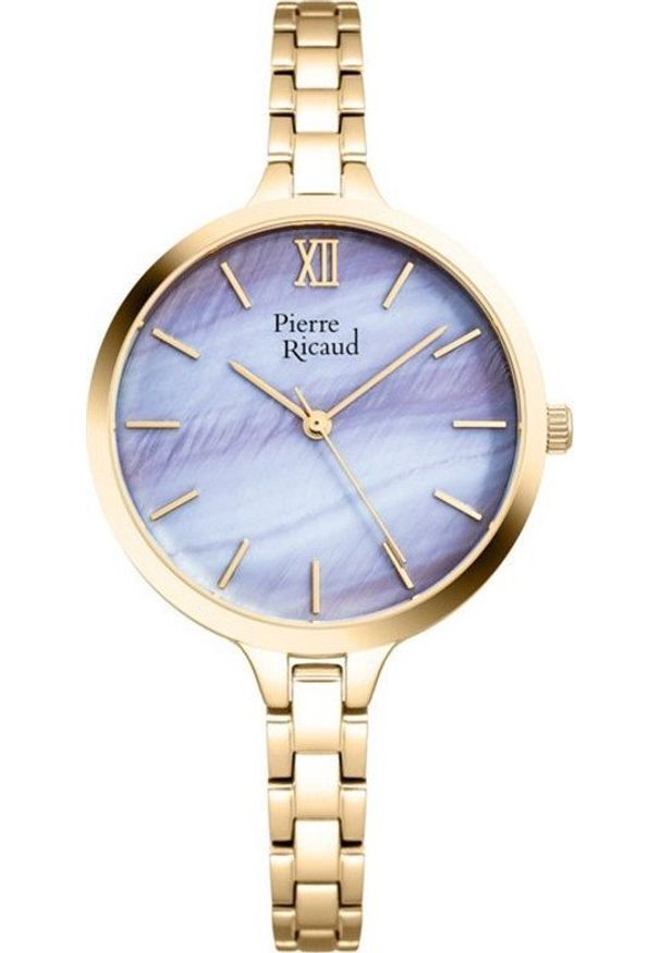 Zegarek Pierre Ricaud Zegarek damski Pierre Ricaud P22055.116WQ złoty. Kolor: złoty