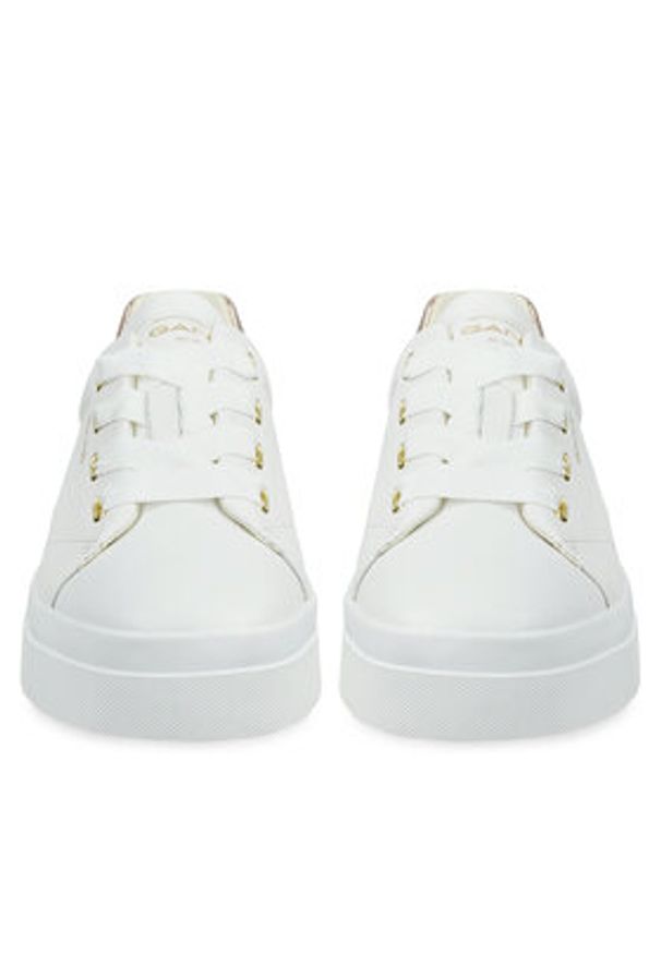 GANT - Gant Sneakersy 32531170 Biały. Kolor: biały. Materiał: skóra