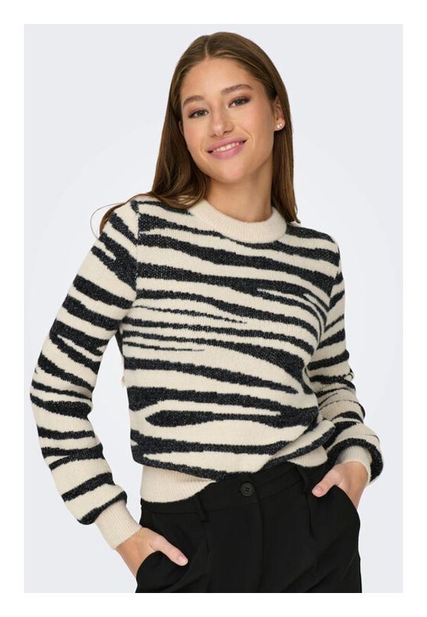 JDY Sweter Lorraine 15292890 Szary Regular Fit. Kolor: szary. Materiał: syntetyk