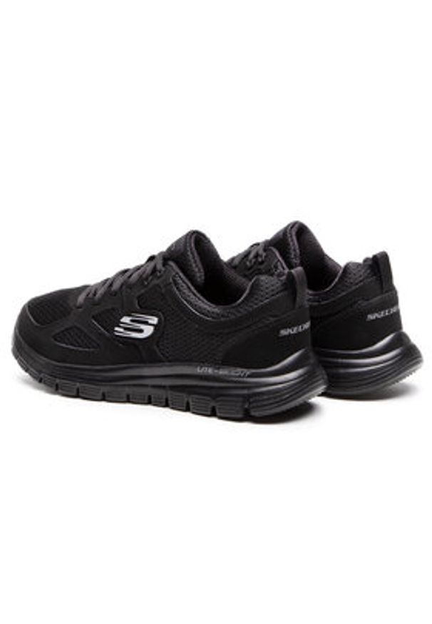 skechers - Skechers Sneakersy Agoura 52635/BBK Czarny. Kolor: czarny. Materiał: materiał