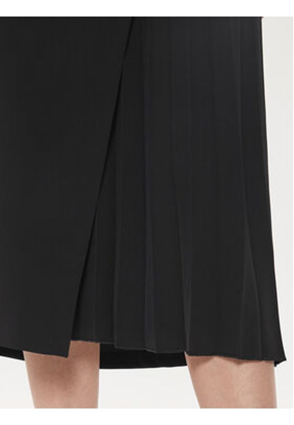 Rinascimento Spódnica midi CFC0118252003 Czarny Regular Fit. Kolor: czarny. Materiał: syntetyk
