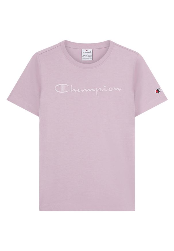 Koszulka damska Champion SS Tee 118382. Kolor: różowy