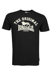 Koszulka Lonsdale Original. Kolor: czarny. Materiał: bawełna #2