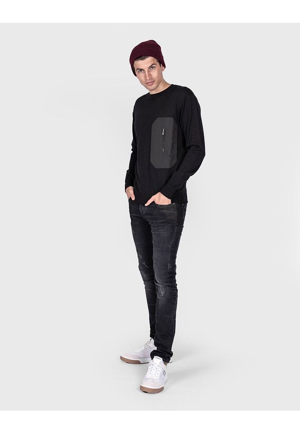 Les Hommes Sweter. Okazja: na co dzień. Materiał: wełna. Styl: casual