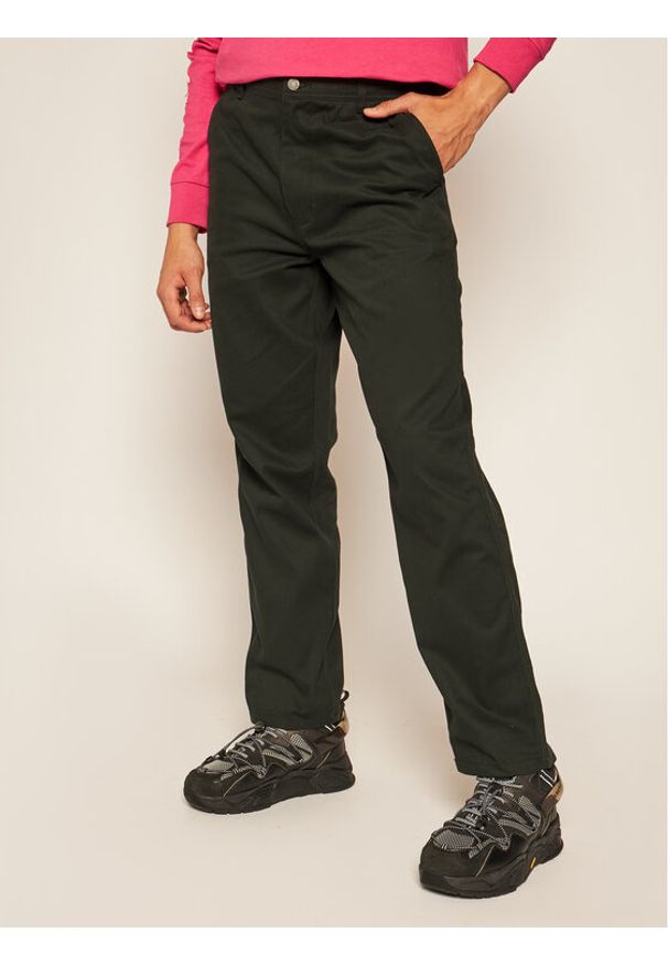 Spodnie materiałowe HUF. Kolor: czarny. Materiał: materiał