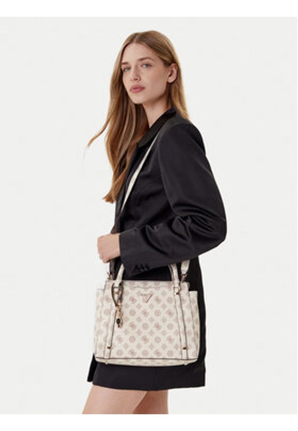 Guess Torebka Daryna II HWPG72 08060 Biały. Kolor: biały. Materiał: skórzane
