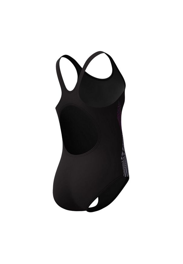 Dziecięcy 1-częściowy kostium kąpielowy Speedo Eco Placem Muscleb. Kolor: czarny, różowy, wielokolorowy