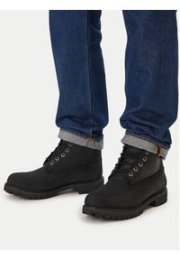 Timberland Trapery Premium 6-Inch Waterproof Winter TB1A2E2P0011 Czarny. Kolor: czarny. Materiał: nubuk, skóra #5