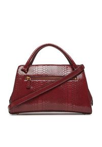 Guess Torebka Annita HWKB94 99060 Bordowy. Kolor: czerwony. Materiał: skórzane