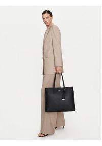 Calvin Klein Torebka Ck Must Medium Shopper_Jcq K60K612347 Czarny. Kolor: czarny. Materiał: skórzane #5
