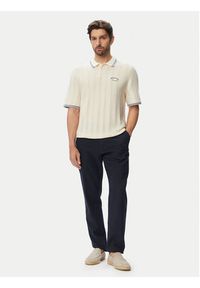 Jack & Jones Polo 12295405 Niebieski Regular Fit. Typ kołnierza: polo. Kolor: niebieski. Materiał: bawełna #5