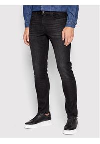 7 FOR ALL MANKIND - 7 For All Mankind Jeansy Slimmy Tapered JSMXB820LK Czarny Slim Fit. Kolor: czarny