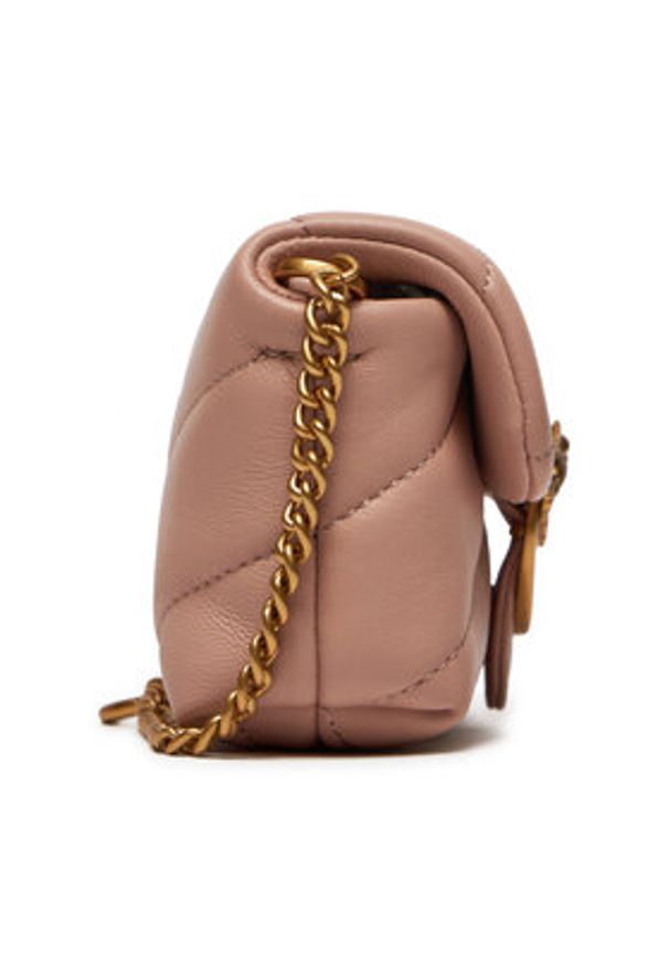 Pinko Torebka Love Puff Micro C PE 24 PCPL 100041 A0F2 Różowy. Kolor: różowy. Materiał: skórzane