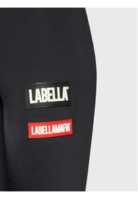 LABELLAMAFIA - LaBellaMafia Legginsy 25579 Czarny Slim Fit. Kolor: czarny. Materiał: syntetyk