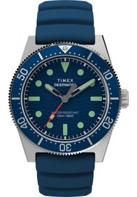Zegarek Timex Zegarek męski Timex TW2W74600 niebieski. Kolor: niebieski #1