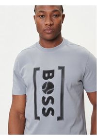 BOSS T-Shirt Iconic TL 50543905 Szary Relaxed Fit. Kolor: szary. Materiał: bawełna #5
