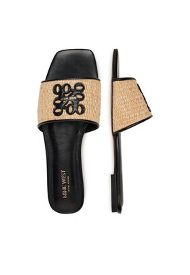 Nine West Klapki SMRL393661 Beżowy. Kolor: beżowy. Materiał: syntetyk