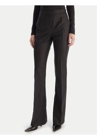 Pinko - PINKO Spodnie materiałowe Aguenda 106124 A305 Czarny Regular Fit. Kolor: czarny. Materiał: wełna #1