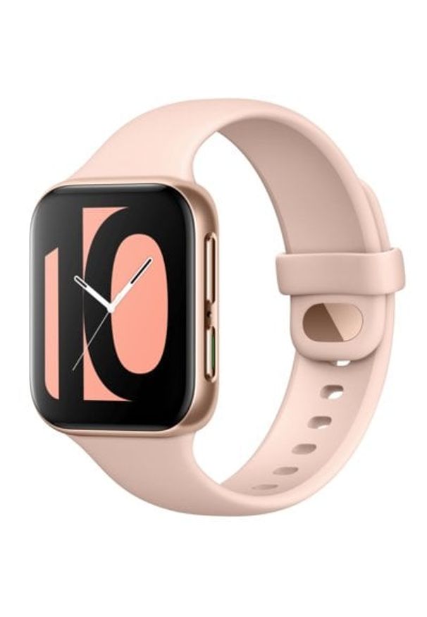 Smartwatch OPPO Watch 41mm Różowy. Rodzaj zegarka: smartwatch. Kolor: różowy. Materiał: guma. Styl: elegancki