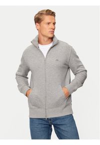 GANT - Gant Bluza Shield 2008006 Szary Regular Fit. Kolor: szary. Materiał: bawełna #1