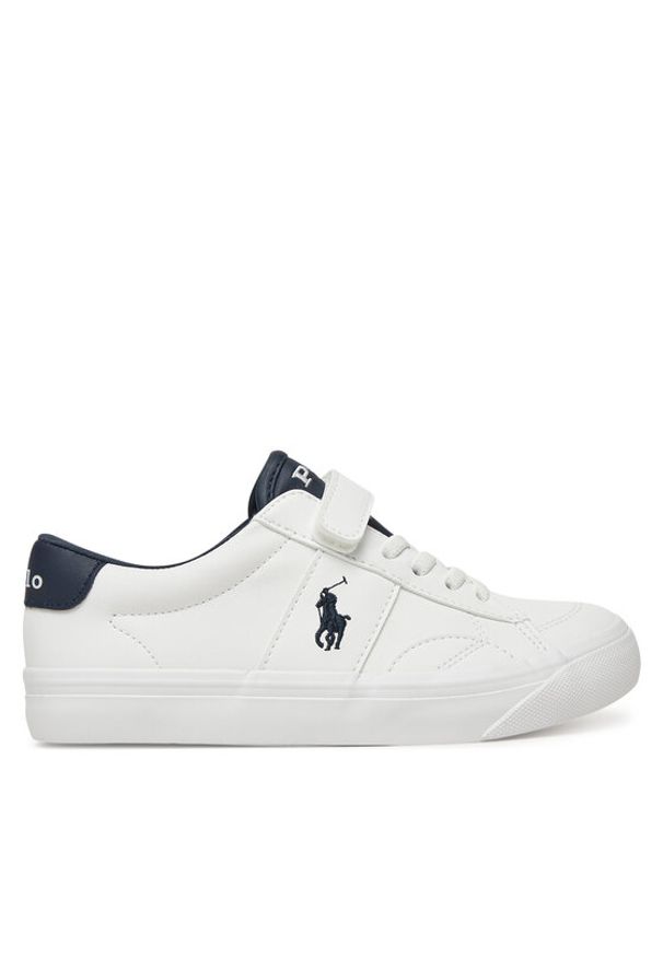 Polo Ralph Lauren Sneakersy Ryley Ps RL02450103 Biały. Kolor: biały. Materiał: skóra
