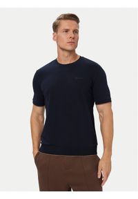 Guess T-Shirt Z6YI23 K5025 Granatowy Regular Fit. Kolor: niebieski. Materiał: bawełna #1