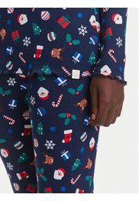 United Colors of Benetton - United Colors Of Benetton Piżama 3SUP3P03N Granatowy Regular Fit. Kolor: niebieski. Materiał: bawełna #2