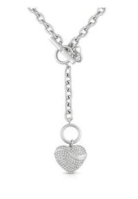 Guess Naszyjnik JUBN04 494JW Srebrny. Materiał: metalowe. Kolor: srebrny #4