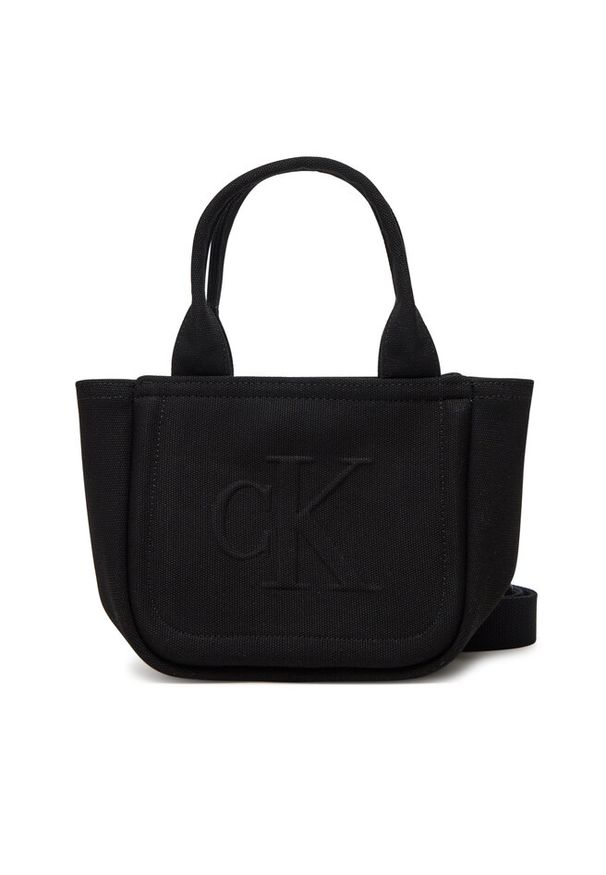 Torebka Calvin Klein Jeans. Kolor: czarny
