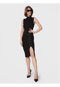 Guess Sukienka dzianinowa W3RK40 Z2U00 Czarny Slim Fit. Kolor: czarny. Materiał: syntetyk #3