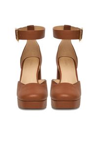 DeeZee Czółenka CEO-CD25-178-1 Brązowy. Kolor: brązowy. Materiał: materiał #3