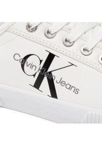 Calvin Klein Jeans Tenisówki Essential Vulcanized 1 YM0YM00306 Biały. Kolor: biały. Materiał: materiał #7