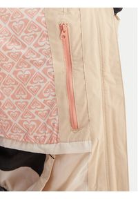 Roxy Kurtka narciarska Alofted Puffy ERJTJ03470 Beżowy Regular Fit. Kolor: beżowy. Materiał: syntetyk. Sport: narciarstwo #5