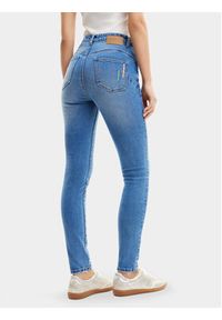 Desigual Jeansy Maryland 24SWDD31 Niebieski Slim Fit. Kolor: niebieski #2