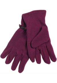 YOURGLOVES - Ciepłe Unisex Rękawiczki Mikrofleece L-XL dla Mężczyzn. Kolor: fioletowy. Materiał: poliester. Sezon: zima