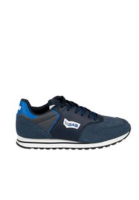 Gas Sneakersy "Alba NBX" | GAM223603 | Alba NBX | Mężczyzna | Granatowy. Kolor: niebieski. Materiał: skóra ekologiczna. Wzór: aplikacja #4