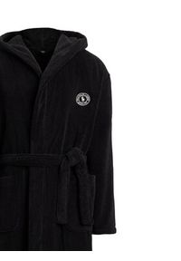 Polo Ralph Lauren Szlafrok 714982502001 Czarny. Typ kołnierza: polo. Kolor: czarny. Materiał: bawełna #5