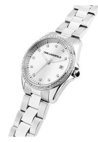 Karl Lagerfeld - KARL LAGERFELD Zegarek R0553101510 Srebrny. Kolor: srebrny #5