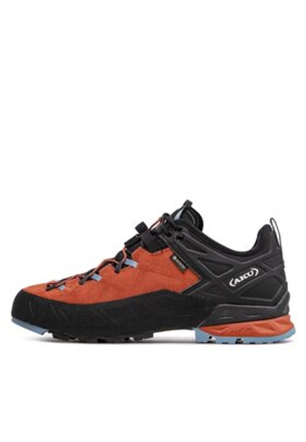 Aku Trekkingi Rock Dfs Gtx GORE-TEX 722 Pomarańczowy. Kolor: pomarańczowy. Materiał: zamsz, skóra. Technologia: Gore-Tex. Sport: turystyka piesza