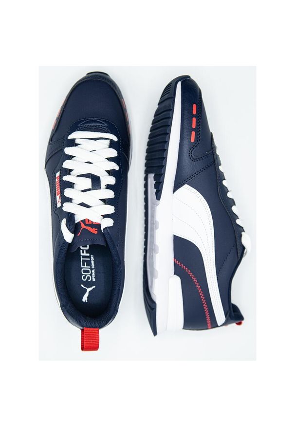 Buty do chodzenia męskie Puma R78 SL. Zapięcie: sznurówki. Kolor: wielokolorowy, czarny, brązowy, szary, niebieski. Materiał: materiał, syntetyk, tkanina. Szerokość cholewki: normalna. Sport: turystyka piesza