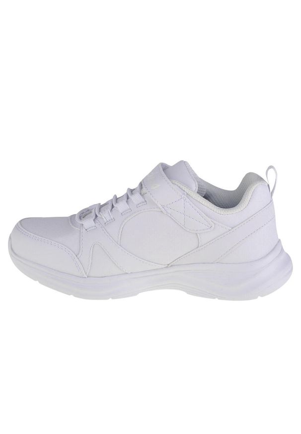 skechers - Buty do chodzenia dziewczęce, Skechers Glimmer Kicks - School Struts. Kolor: biały. Sport: turystyka piesza