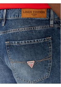 Guess Szorty jeansowe M4GD27 D5AY1 Niebieski Regular Fit. Kolor: niebieski. Materiał: bawełna