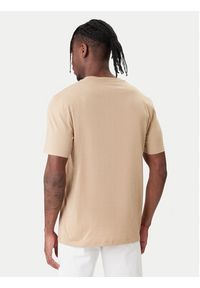 Hugo - HUGO T-Shirt Dulivio 50467556 Beżowy Regular Fit. Kolor: beżowy. Materiał: bawełna #4